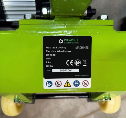 Купити Аккумуляторный тягач MAST Gardentechnik UT2000