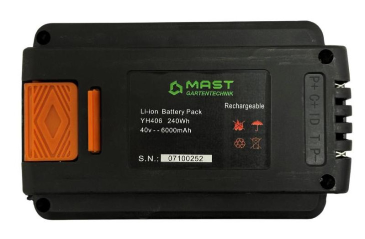 Купити Аккумулятор MAST GARTENTECHNIK YH406