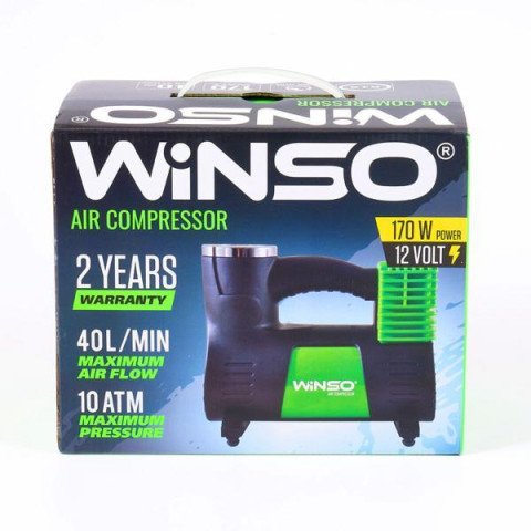 Купить Компресор автомобільний Winso 10 Атм 40 л/хв 170 Вт