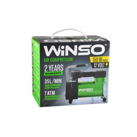 Купити Компресор автомобільний Winso 7 Атм 35 л/хв 150 Вт