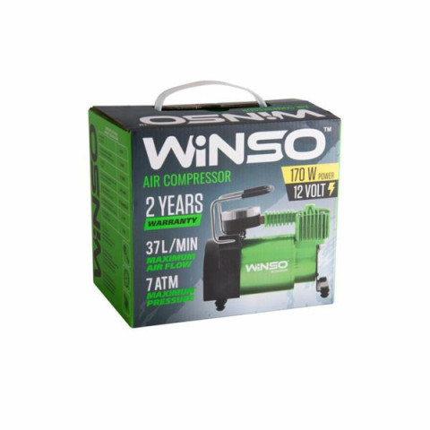 Купити Компресор автомобільний Winso 7 Атм 37 л/хв 170 Вт