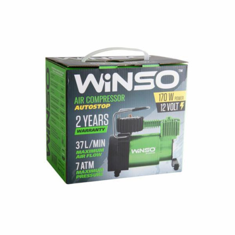 Купити Компресор автомобільний Winso з автостопом