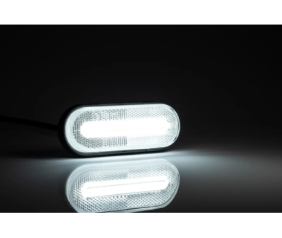 Купити Габаритний ліхтар для вантажівок білий з кронштейном, Fristom LED Білий Габаритний ліхтар Габарит з 
