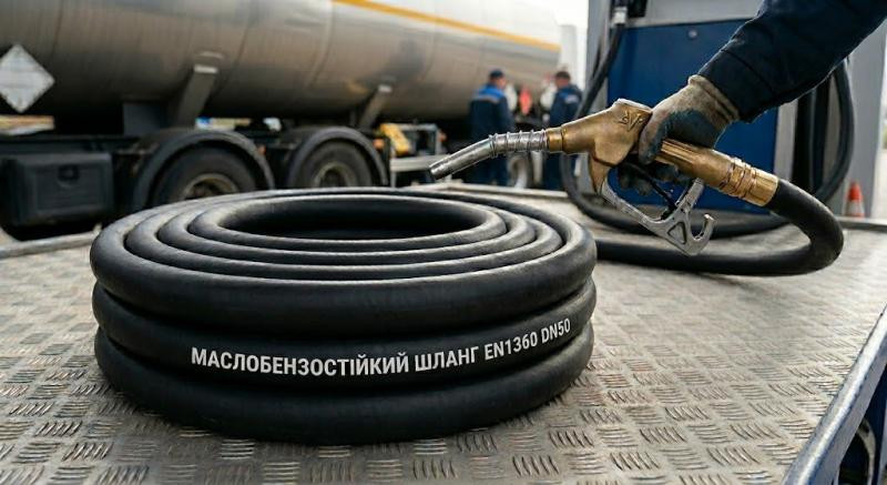 Купити Рукав маслобензостійкий антистатичний, DN50