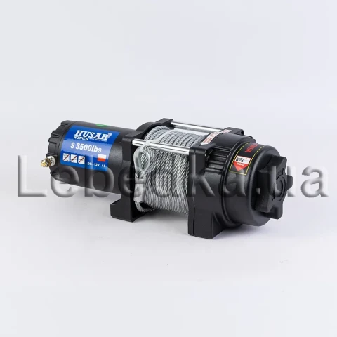 Лебідка для квадроцикла Husar BST S 3500 LBS 1587 кг 24 В ціна відгуки Купити Лебідка для квадроцикла Husar BST S 3500 LBS 1587 кг 24 В