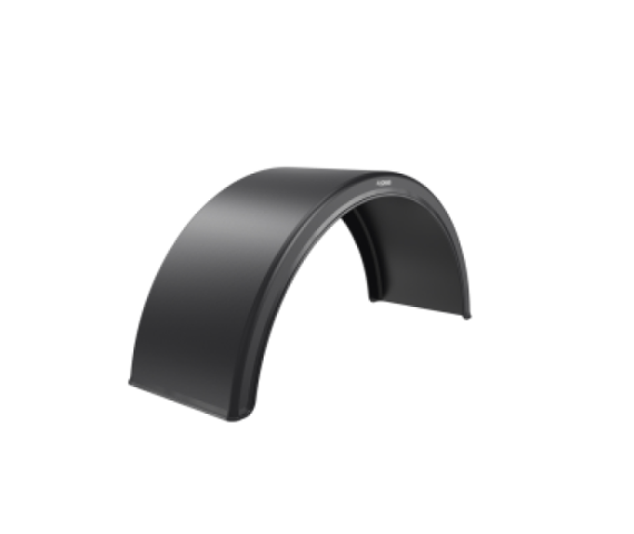 Купить Крило на причіп пластикове Domar DK1510, В=270 мм (Італія) Domar Пластик Італія (1101127050)