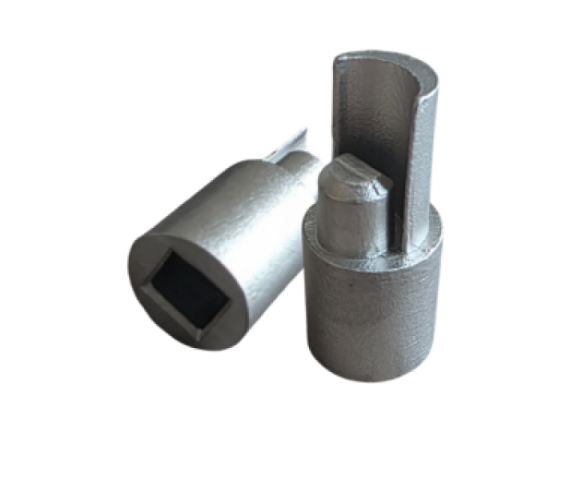 Купить Перехідник Ø27мм трещітки натягу тенту Цинк Квадрат Італія (1802327070)