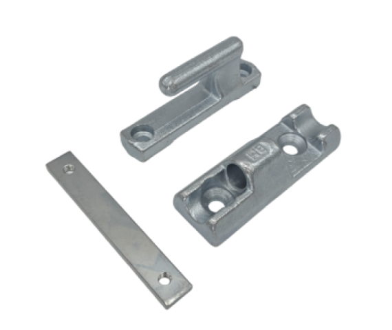 Купить Петля бортова для причепа Alta 120x40 мм (цинк) Цинк Польща (1702312220)