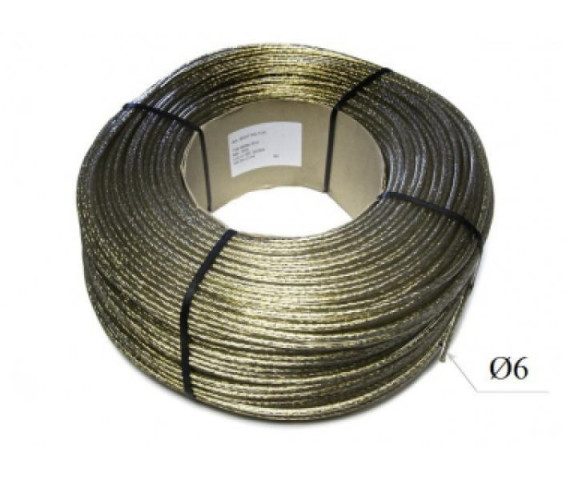 Купити Трос митний TIR Ø=6 mm L=250м (1808960290)