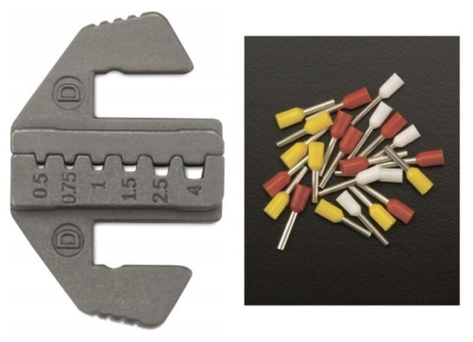 Купить Набір для обтискача клем універсальний TOPTUL GAAI0605