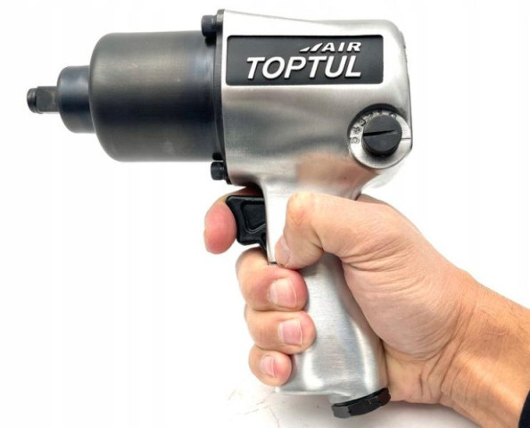 Купити Гайковерт для автосервісу пневматичний 1/2" 814N/m 8000об/хв TOPTUL KAAA1660B