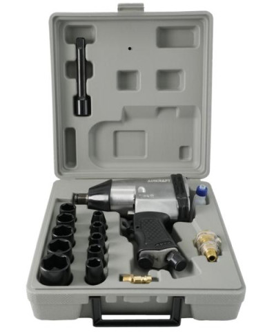 Купити Пневмогайковерт з набором пневмоінструменту 1/2" 17од. AIRKRAFT AT-5004SG