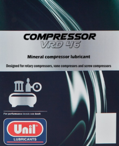 Купить Масло компрессорное UNIL Compressor VRD46, 5 л