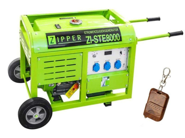 Купити Бензиновый генератор Zipper ZI-STE8000