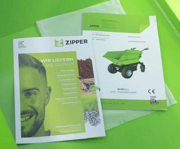 Купити Аккумуляторная тачка Zipper ZI-ED500