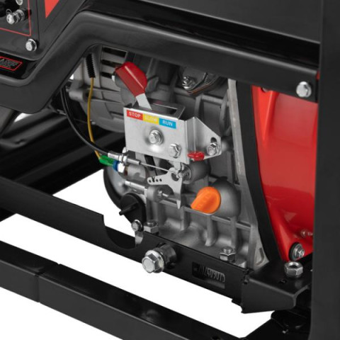 Купить Генератор дизельний 5,0/5,5 кВт, 220 В, 12,5 л, електро/ручний старт, мідна обмотка, STORM