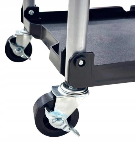 Купити Тележка инструментальная складная 3 открытые пластиковые полки (SF6007) G.I.KRAFT GI37104