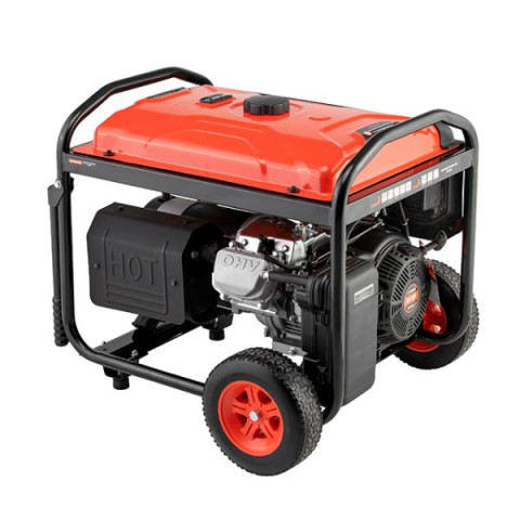 Купить Генератор бензиновий 9/10 кВт, 400/230 В, DUAL POWER, бак 25 л, електро/ручний старт, мідна обмотка,