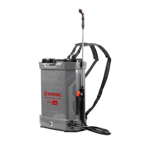 Купить Обприскувач акумуляторний ранцевий 16 л, 3.1 л/хв, батарея 12 В/8 Аг