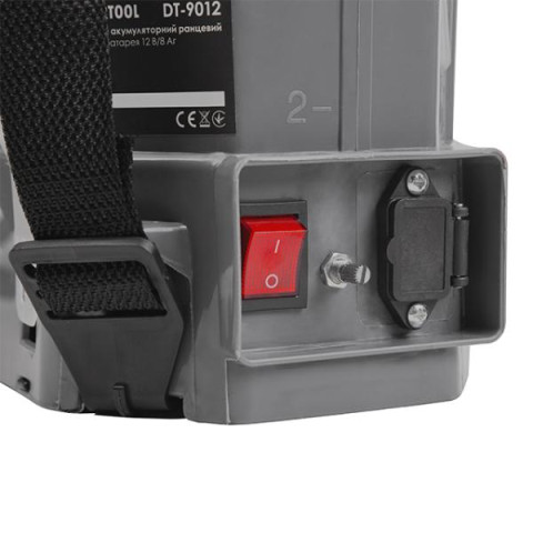 Купить Обприскувач акумуляторний ранцевий 12 л, 3.1 л/хв, батарея 12 В/8 Аг