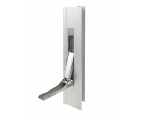 Купити Стійковий замок алюмінієвого борту причепа, 600мм  (правий) Алюміній Польща (1702660223)