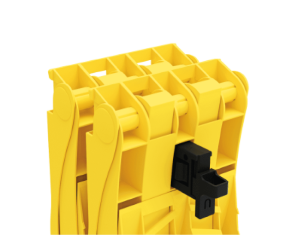 Купить Кронштейн подвійний упору противідкатного Е46 (під Origamy 46) Lokhen Пластик Італія (600800200)