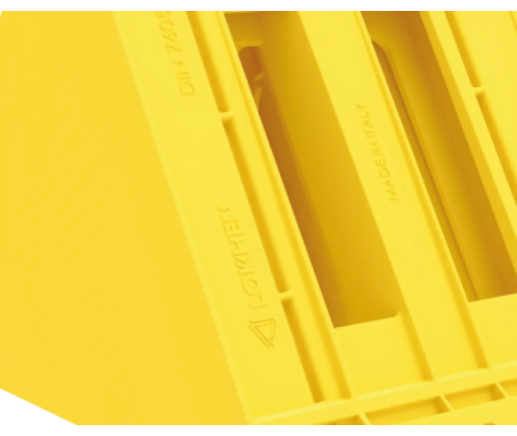 Купить Упор пластиковий противідкатний Lokhen 467x201x230мм, E53 Lokhen Пластик Італія (600120200)