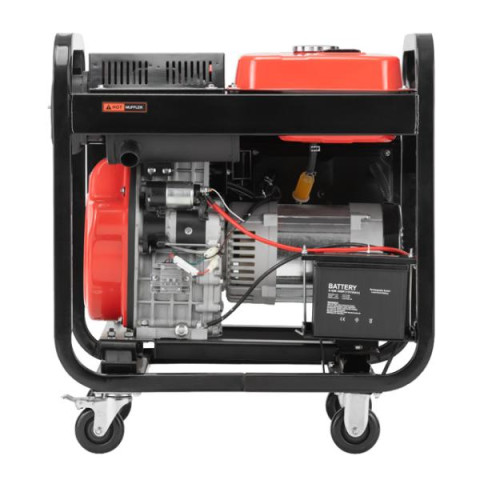 Купить Генератор дизельний 8,0/9,0 кВт, 400/230 В, DUAL POWER, бак 25 л, електро/ручний старт, мідна обмотк