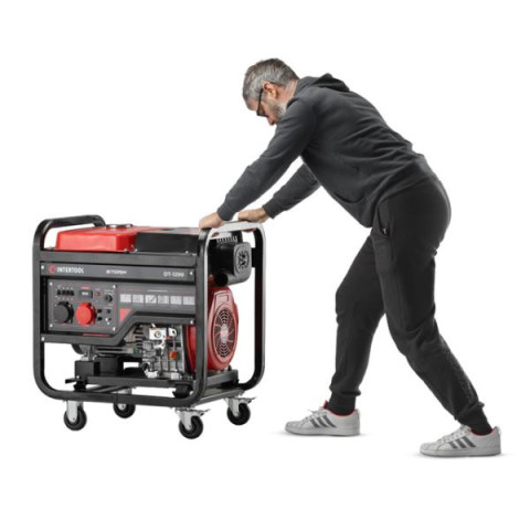 Купить Генератор дизельний 8,0/9,0 кВт, 400/230 В, DUAL POWER, бак 25 л, електро/ручний старт, мідна обмотк