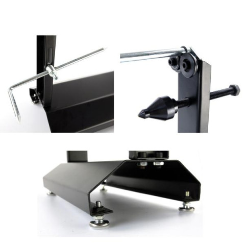 Купить Стойка для балансировки колес мотоцикла с дополнительными регулировками TORIN TRTD-004-06