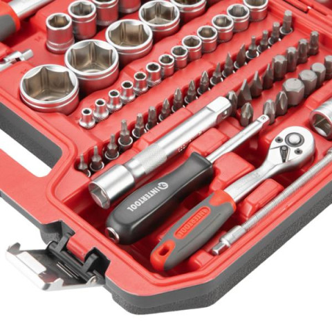 Купити Набір інструментів 1/2" & 1/4" 82од (ET-6082SP)