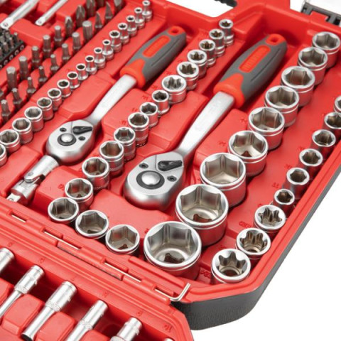 Купити Набір інструментів 1/2" & 3/8" & 1/4" 222од