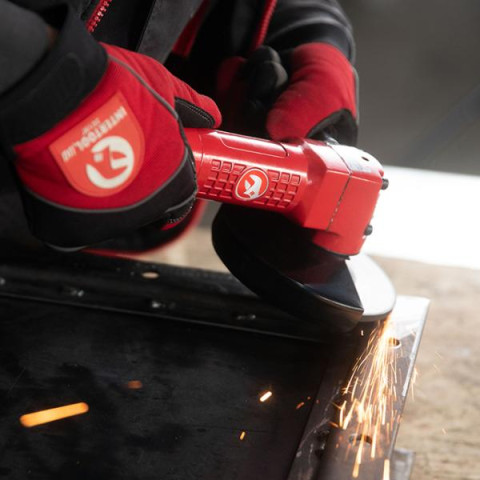 Купить Шліфмашина кутова пневматична, 125 мм, до 6 атм, 11000 об/хв, 140 л/хв