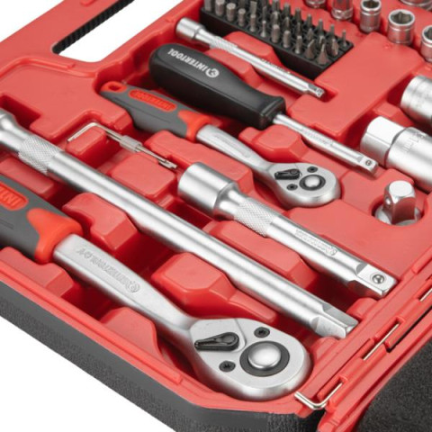 Купить Набір інструментів 1/2" & 1/4" 72од (ET-6072SP)