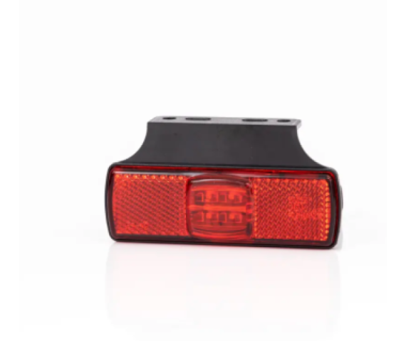 Купити Габаритний ліхтар червоний з кронштейном, Fristom Fristom LED Польща (FT-017)