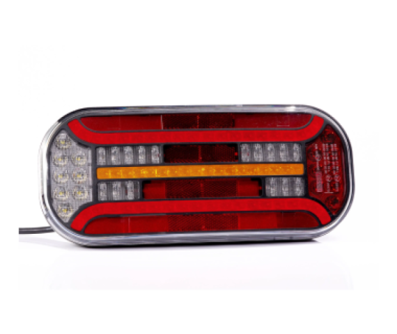 Купити Ліхтар задній універсальний протитуманний, LED (лівий) Fristom LED Лівий Польща (FT-600)