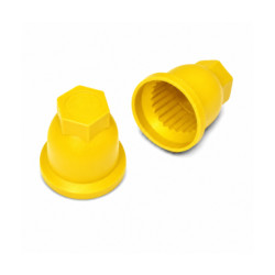 Купить Ковпачок на гайку колеса, жовтий, 32 mm Пластик Україна (1105850051)
