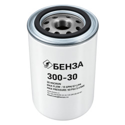 Купити Паливний фільтр БЕНЗА 300-30, 30 мкм, 57 л/хв, аналог CIM-TEK 300-30