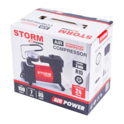 Купити Компресор автомобільний Storm Air Power 7 Атм 35 л/хв 150 Вт