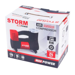 Купить Компресор автомобільний Storm Max Power 10 Атм 40 л/хв 170 Вт