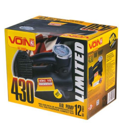 Купить Компресор автомобільний "VOIN" VL-430 150psi/14A/40л/прикур./перехідник на клеми