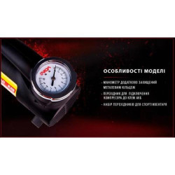 Купить Компресор автомобільний "VOIN" VL-430 150psi/14A/40л/прикур./перехідник на клеми
