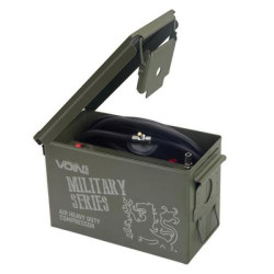 Купить Компресор автомобільний "VOIN" VM-070 "MILITARY SERIES" 150psi/25A/90л/клемми