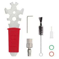 Купити Фарбопульт пневматичний LVMP професійний, форсунка 1.4мм, верхній пластиковий бачок 600 мл., 2бар