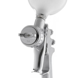 Купити Фарбопульт пневматичний LVMP професійний, форсунка 1.4мм, верхній пластиковий бачок 600 мл., 2бар