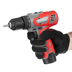 Купити Дриль-шурупокрут акумуляторний 12 В, 30 Nm, 0-350/0-1300 об/хв., 0.8-10 мм, 1.5 Аг