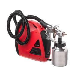 Купити Фарбопульт електричний HVLP 600 Вт, форсунка 1.8 мм, бачок 1л., 0.14-0.70 Бар, 450-550 мл / хв