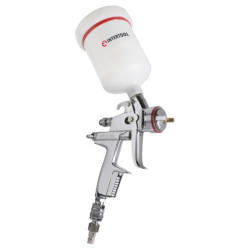 Купити Краскопульт пневматичний HVLP II професійний, форсунка 1.4мм, верхній пластиковий бачок 600 мл., 2ба