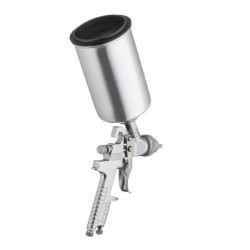 Купити Фарбопульт пневматичний HVLP, форсунка 1.3мм, верхній металевий бачок 1000мл, 3бар.