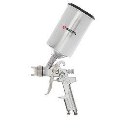 Купити Фарбопульт пневматичний HVLP, форсунка 1.3мм, верхній металевий бачок 1000мл, 3бар.